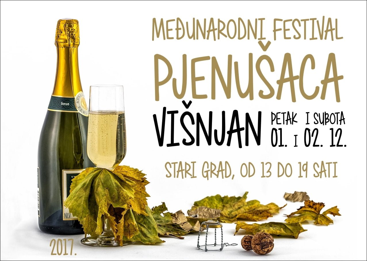 1. istrischen Schaumweinfestival in Višnjan (Istrien)